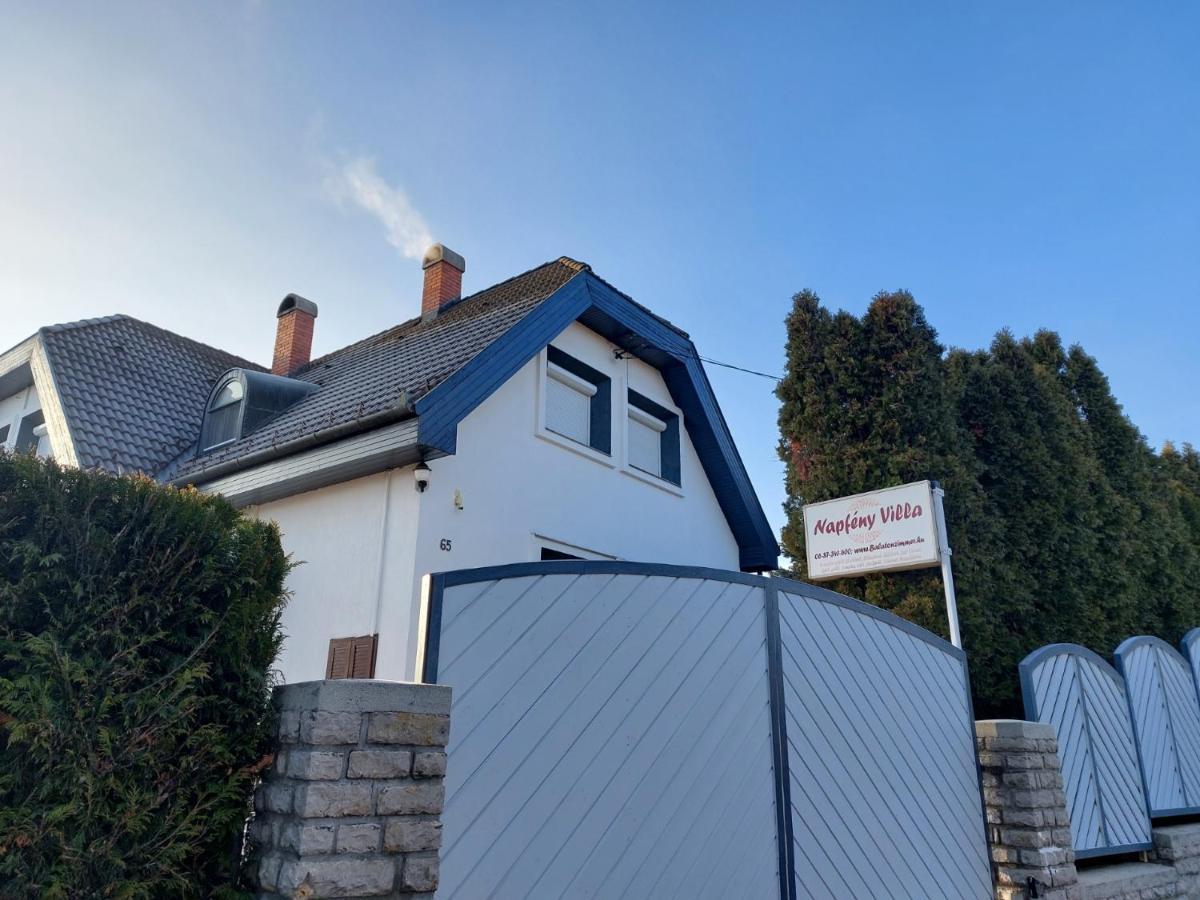 Napfeny Villa Balatonfüred Εξωτερικό φωτογραφία